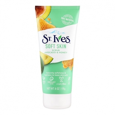 اسکراب نرم کننده سنت ایوز St Ives مدل Soft Skin